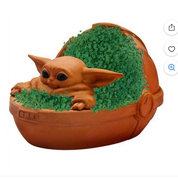 Star Wars Chia Pet The Child Decorative Planter - Picture 3 of 4